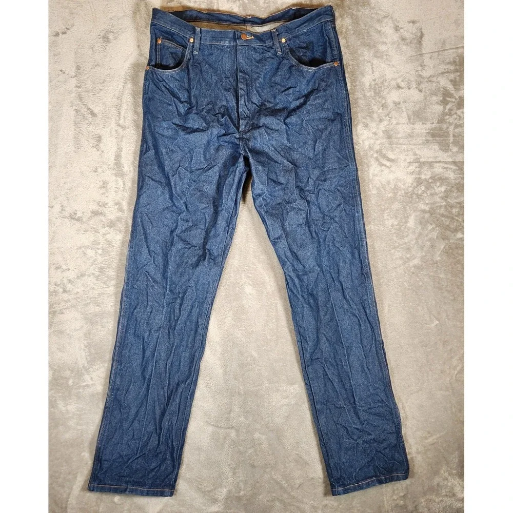 Wrangler Jeans Men's‎ 39X36 (Tag 40X36) Blue Relaxed Fit Cowboy Cut 1031MWZDN